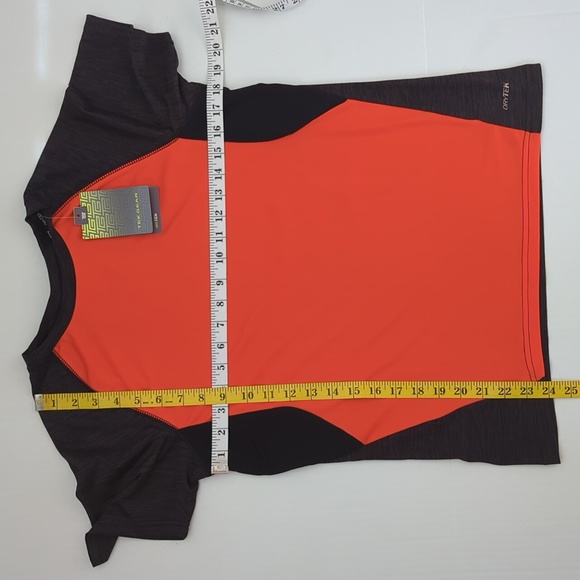 NWT (2) Lot Bundle Boys Short Sleeve T-Shirts Boys XL 18-20 Orange Black - Picture 16 of 16